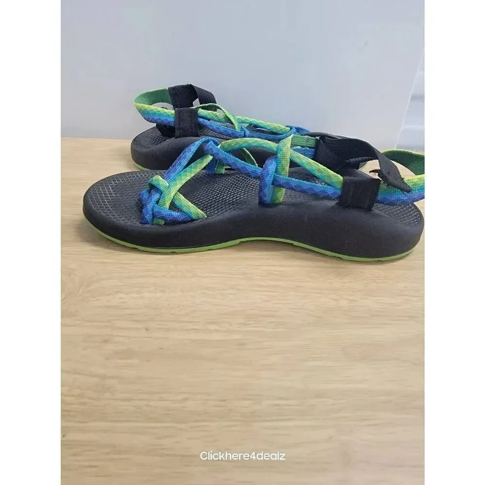 Chaco ZX2 Yampa Fresh Sandals Women’s Size 9 Hiking Blue Green Vibram Soles